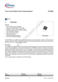 IFX78M05ABTFATMA1 Datasheet Page 2