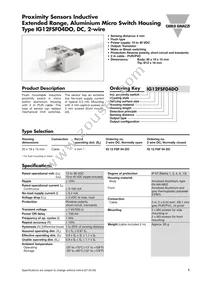 IG12FSF04DC Datasheet Cover