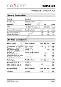 IGD515EI Datasheet Page 5