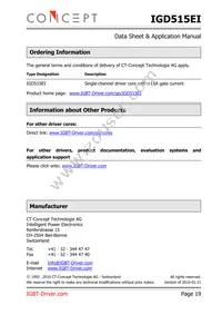 IGD515EI Datasheet Page 19