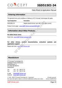 IGD515EI-34 Datasheet Page 19