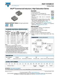 IHLP1616ABER47NM01 Datasheet Cover