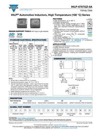 IHLP6767GZERR47M8A Datasheet Cover