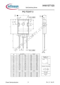 IHW15T120FKSA1 Datasheet Page 13