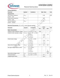 IHW30N120R2 Datasheet Page 2