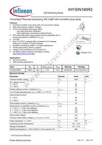 IHY30N160R2XKSA1 Datasheet Cover