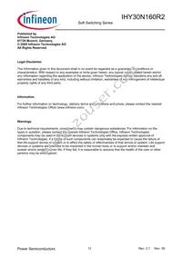 IHY30N160R2XKSA1 Datasheet Page 12