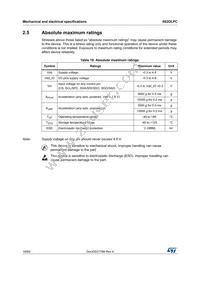 IIS2DLPCTR Datasheet Page 18