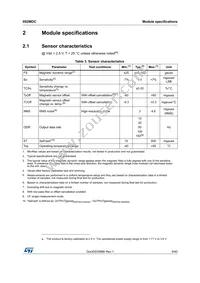 IIS2MDCTR Datasheet Page 9