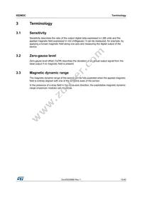 IIS2MDCTR Datasheet Page 15