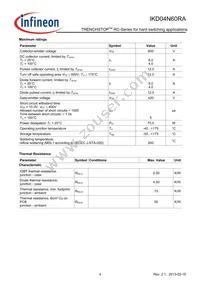 IKD04N60RAATMA1 Datasheet Page 4