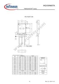 IKQ100N60TAXKSA1 Datasheet Page 14