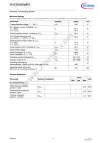 IKW30N65WR5XKSA1 Datasheet Page 4