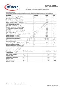 IKW50N65F5AXKSA1 Datasheet Page 4