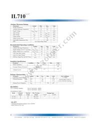 IL 710-3B Datasheet Page 2