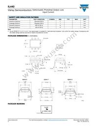 IL440-6 Datasheet Page 4