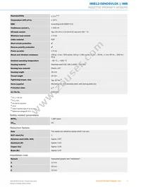 IMB12-08NDSVU2K Datasheet Page 3