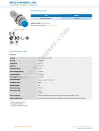 IMB12-08NPSVC0K Datasheet Page 2