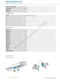 IMB18-12NPSVC0S Datasheet Page 4