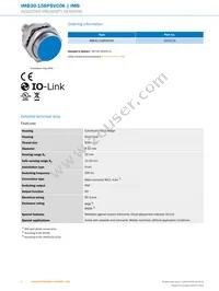 IMB30-15BPSVC0K Datasheet Page 2