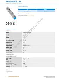 IME08-02BPSZT0K Datasheet Page 2