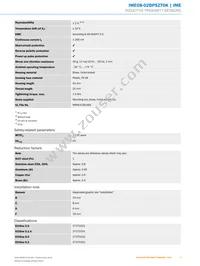 IME08-02BPSZT0K Datasheet Page 3