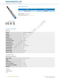 IME08-1B5PSZW2K Datasheet Page 2