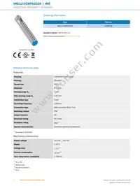 IME12-02BPSZC0S Datasheet Page 2