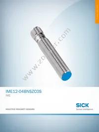 IME12-04BNSZC0S Datasheet Cover