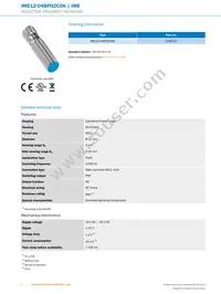 IME12-04BPOZC0K Datasheet Page 2