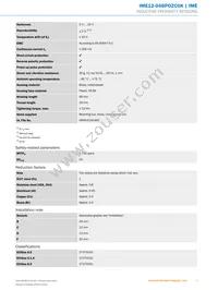 IME12-04BPOZC0K Datasheet Page 3
