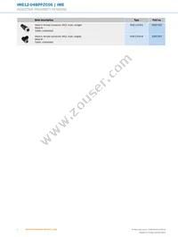 IME12-04BPPZC0S Datasheet Page 6