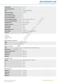 IME12-04BPSZC0K Datasheet Page 3