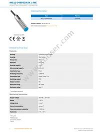 IME12-04BPSZW2K Datasheet Page 2