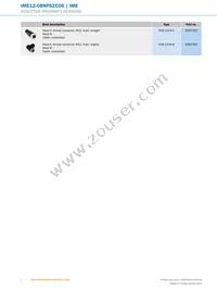 IME12-08NPSZC0S Datasheet Page 6