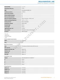 IME18-05BPOZC0S Datasheet Page 3