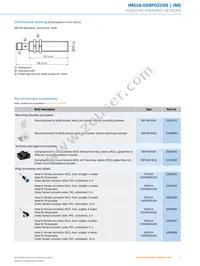 IME18-05BPOZC0S Datasheet Page 5