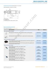 IME18-12NNSZC0S Datasheet Page 5