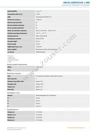 IME30-15BPOZC0K Datasheet Page 3