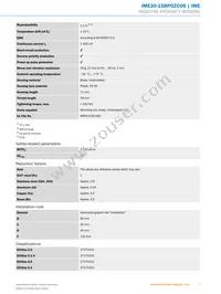 IME30-15BPOZC0S Datasheet Page 3
