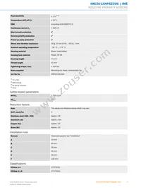 IME30-15NPSZC0S Datasheet Page 3