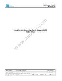 IN-3531SCUV-U70 Datasheet Cover