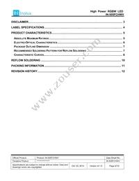 IN-505FCHWV Datasheet Page 2