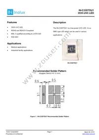 IN-C33DTDU1 Datasheet Cover