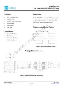 IN-P32DATRG Datasheet Cover