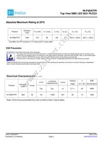 IN-P36ATFR Datasheet Page 2