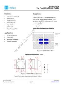 IN-P36BTEUW.27 Datasheet Cover