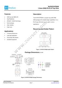 IN-P55TATRGB Datasheet Cover