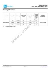 IN-P55TATRGB Datasheet Page 7