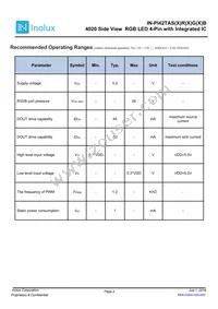 IN-PI42TASPRPGPB Datasheet Page 4